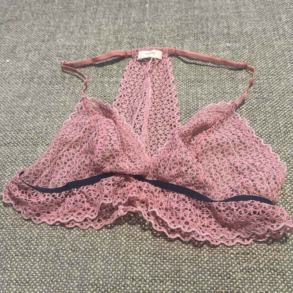 eberjey size medium pink bralette